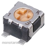NIDEK Components (formerly Nidec Copal Electronics/Fujisoku) Semi-fixed resistor Nidec Copal Electronics, 50kΩ, 0.125W