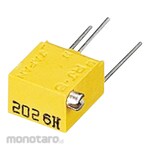 NIDEK Components (formerly Nidec Copal Electronics/Fujisoku) Semi-fixed resistor Nidec Copal Electronics, 50kΩ, 0.25W