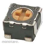 NIDEK Components (formerly Nidec Copal Electronics/Fujisoku) Semi-fixed resistor Nidec Copal Electronics, 5kΩ, 0.125W, top surface adjustment