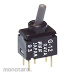 NKK Switches (formerly Nippon Kaikei) NKK Switches Toggle Switch, SPDT, PCB, Latch, G-12AP