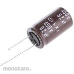 Nippon Chemi Con Nippon Chemi-Con Aluminum Electrolytic Capacitor 450V dc 82μF