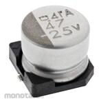 Nippon Chemi Con Nippon Chemi-Con Aluminum electrolytic capacitor 25V dc 47μF