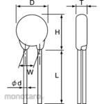 Nippon Chemi Con Nippon Chemi-Con Metal Oxide Varistor, 270V, 800A