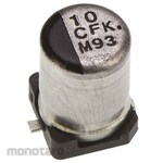 Panasonic Capacitor 10μF 16V DC 1 bag 5 pieces