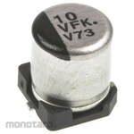 Panasonic Capacitor 10μF, 35V dc, EEEFK1V100R