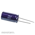 Panasonic Capacitor 100μF 250V DC 1 bag 5 pieces