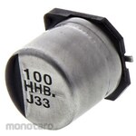 Panasonic Capacitor 100μF 50V DC 1 set 500 pieces