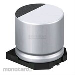 Panasonic Capacitor 100μF, , 25V dc