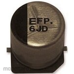 Panasonic Capacitor 100μF, 16V dc, EEEFPC101XAP
