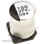 Panasonic Capacitor 100μF, 35V dc, EEEFK1V101P