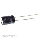 Panasonic Capacitor 100μF, 63V dc, ECA1JM101