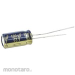 Panasonic Capacitor 100μF, 63V dc, EEUFC1J101L
