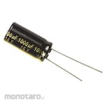 Panasonic Capacitor 1000μF, 16V DC, EEUFM1C102 (Elco)