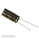 Panasonic Capacitor 1000μF, 16V dc, EEUFM1C102