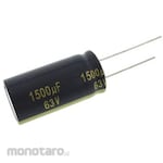 Panasonic Capacitor 1500μF 63V dc 1 bag 5 pieces