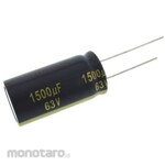 Panasonic Capacitor 1500μF 63V dc 1 bag 50 pieces