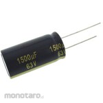 Panasonic Capacitor 1500μF, 63V dc, EEUFC1J152