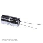 Panasonic Capacitor 22μF, 400V dc, EEUEE2G220