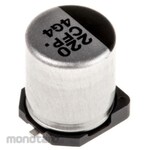 Panasonic Capacitor 220μF 16V DC 1 set 900 pieces