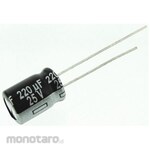 Panasonic Capacitor 220μF 25V DC 1 bag 5 pieces