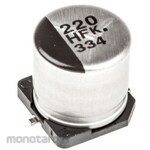 Panasonic Capacitor 220μF 50V DC 1 set 500 pieces