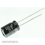 Panasonic Capacitor 220μF, 25V dc, ECA1EHG221