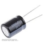 Panasonic Capacitor 2200μF 25V DC 1 bag 5 pieces