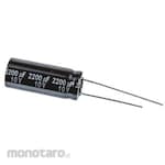Panasonic Capacitor 2200μF, 10V dc, EEUFR1A222L