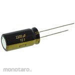 Panasonic Capacitor 2200μF, 16V dc, EEUFC1C222