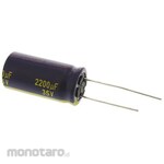 Panasonic Capacitor 2200μF, 35V dc, EEUFC1V222