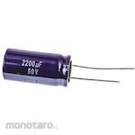 Panasonic Capacitor 2200μF, 50V DC, ECA1HM222 (Elco)