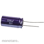 Panasonic Capacitor 2200μF, 50V dc, ECA1HM222