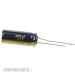 Panasonic Capacitor 2200μF, 6.3V dc, EEUFC0J222