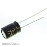 Panasonic Capacitor 330μF, 16V dc, EEUFC1C331