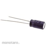 Panasonic Capacitor 47μF, 63V dc, ECA1JM470
