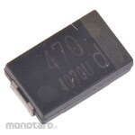 Panasonic Capacitor 470μF 2V DC 1 set 3500 pieces