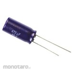 Panasonic Capacitor 470μF 50V dc 1 bag 5 pieces