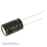 Panasonic Capacitor 470μF, 25V dc, EEUFM1E471