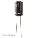 Panasonic Capacitor 470μF, 50V dc, EEUEB1H471