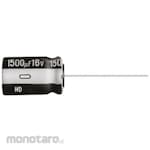 Panasonic Capacitor 68μF, 50V dc, EEUHD1H680