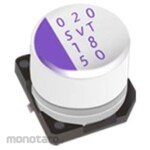 Panasonic Conductive polymer aluminum electrolytic capacitor 680μF 2.5V DC 1 set 1000 pieces