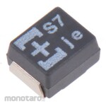 Panasonic Polymer Capacitor, POSCAP TA, 47μF, 6.3V dc, B2, 6TAB47M