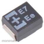 Panasonic Polymer Capacitor, POSCAP TQC, 15μF, 25V dc, B2, 25TQC15MYFB