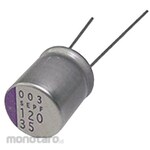 Panasonic Polymer Capacitor, SEP, 120μF, 10V dc, 10SEP120M