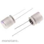 Panasonic Polymer Capacitor, SEPC, 1.5mF, 6.3V dc, 6SEPC1500M