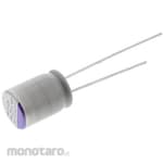 Panasonic Polymer Capacitor, SEPC, 270μF, 16V dc, 16SEPC270M