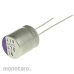 Panasonic Polymer Capacitor, SEPC, 470μF, 16V dc, 16SEPC470M