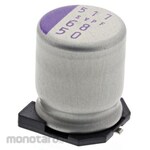 Panasonic Polymer Capacitor, SVPF, 68μF, 50V dc, 50SVPF68M