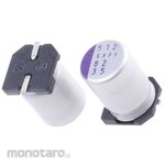 Panasonic Polymer Capacitor, SVPF, 82μF, 35V dc, 35SVPF82M