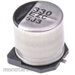 Panasonic Polymer Capacitor, ZC, 330μF, 25V dc, EEHZC1E331P